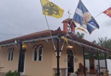 Θεία Λειτουργία υπέρ Υγείας στο εκκλησάκι του Αγίου Δημητρίου στον Πλάτανο Καλυβίων