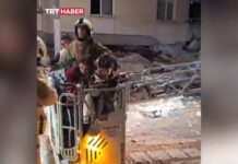 Δύο νεκροί από την κατάρρευση 7ώροφου κτιρίου στην Κωνσταντινούπολη