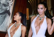 Kim Kardashian: Φόρεσε το ιστορικό κολιέ της Elizabeth Taylor