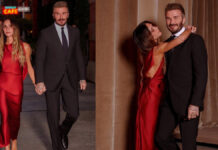 Victoria Beckham: Η εμφάνιση με κόκκινο φόρεμα στα εγκαίνια του νέου της καταστήματος