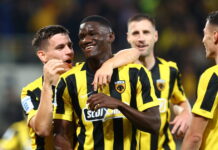 Η ΑΕΚ συμπλήρωσε ένα χρόνο χωρίς ήττα στη Super League