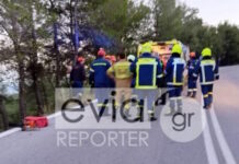 Νέο σοβαρό τροχαίο στην Εύβοια: Αυτοκίνητο έπεσε σε γκρεμό – Παππούς, γιαγιά και εγγόνι 19 μηνών τραυματίστηκαν