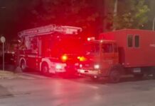 Φωτιά σε διαμέρισμα του Ρέντη: Βίντεο από τον αγωνιώδη απεγκλωβισμό των ενοίκων – 1 τραυματίας