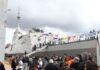 Θεσσαλονίκη: Κοσμοσυρροή για τη φρεγάτα «Κίμων – Μέχρι την Τρίτη θα είναι ανοικτή για το κοινό