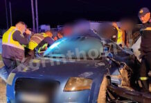 Σοβαρό τροχαίο στο Δέλτα Κορίνθου με σύγκρουση δύο αυτοκινήτων που έγιναν άμορφες μάζες – Βίντεο και φωτογραφίες