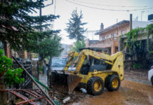 Δεύτερο κύμα κακοκαιρίας στην Κρήτη: Υπερχείλισε ξανά χείμαρρος στα Ζωνιανά, ήχησε το 112