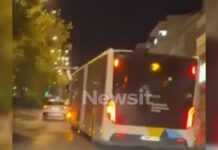 Λεωφόρος Μεσογείων: Βίντεο ντοκουμέντο με το λεωφορείο που παραβίασε δύο κόκκινα φανάρια και έκανε επικίνδυνους ελιγμούς