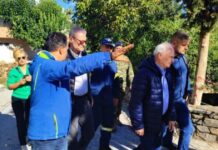 Ρέθυμνο: Στα Ζωνιανά Τουρνάς και Ανδριανός για αυτοψία στις ζημιές από την κακοκαιρία – «Άθλος η προσπάθεια που έγινε, Daniel 2 χτύπησε τον Μυλοπόταμο»