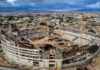 Έφτασε στο Βοτανικό μέρος του στεγάστρου για το νέο γήπεδο του Παναθηναϊκού: «Μπαίνουμε στην τελική ευθεία», είπε ο Χάρης Δούκας