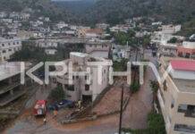 Κακοκαιρία στην Κρήτη: «Κρανίου τόπος» τα Ζωνιανά, δρόμοι θαμμένοι στη λάσπη – Εικόνες της θεομηνίας από ψηλά
