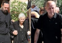 Γιώργος Μαζωνάκης: Κατέρρευσαν οι γονείς του, Κλειώ και Μανώλης έξω από την εκκλησία