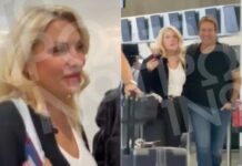 Ελένη Μενεγάκη: Αγκαλιά με τον Μάκη Παντζόπουλο στο αεροδρόμιο – Η αντίδρασή τους στην κάμερα